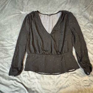 Dynamite Elegant Black Blouse

#1185